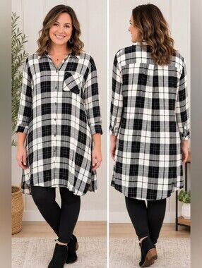 Old Navy Loose Fit Flannel Top